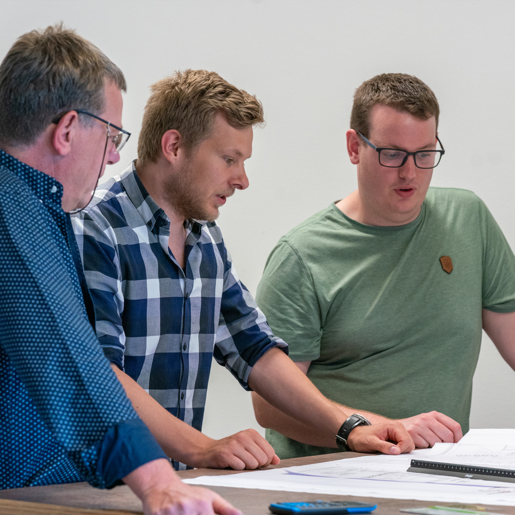 EPM Team bei der Projektplanung