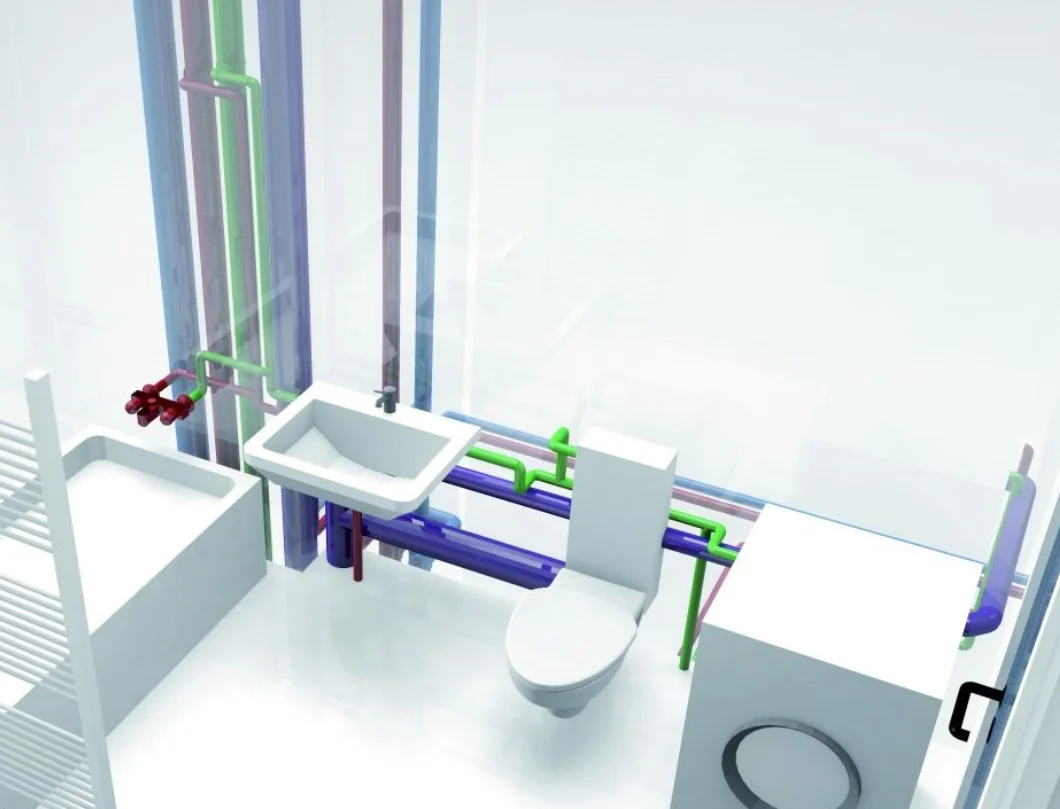 3D-Visualisierung Trinkwasser-Installation